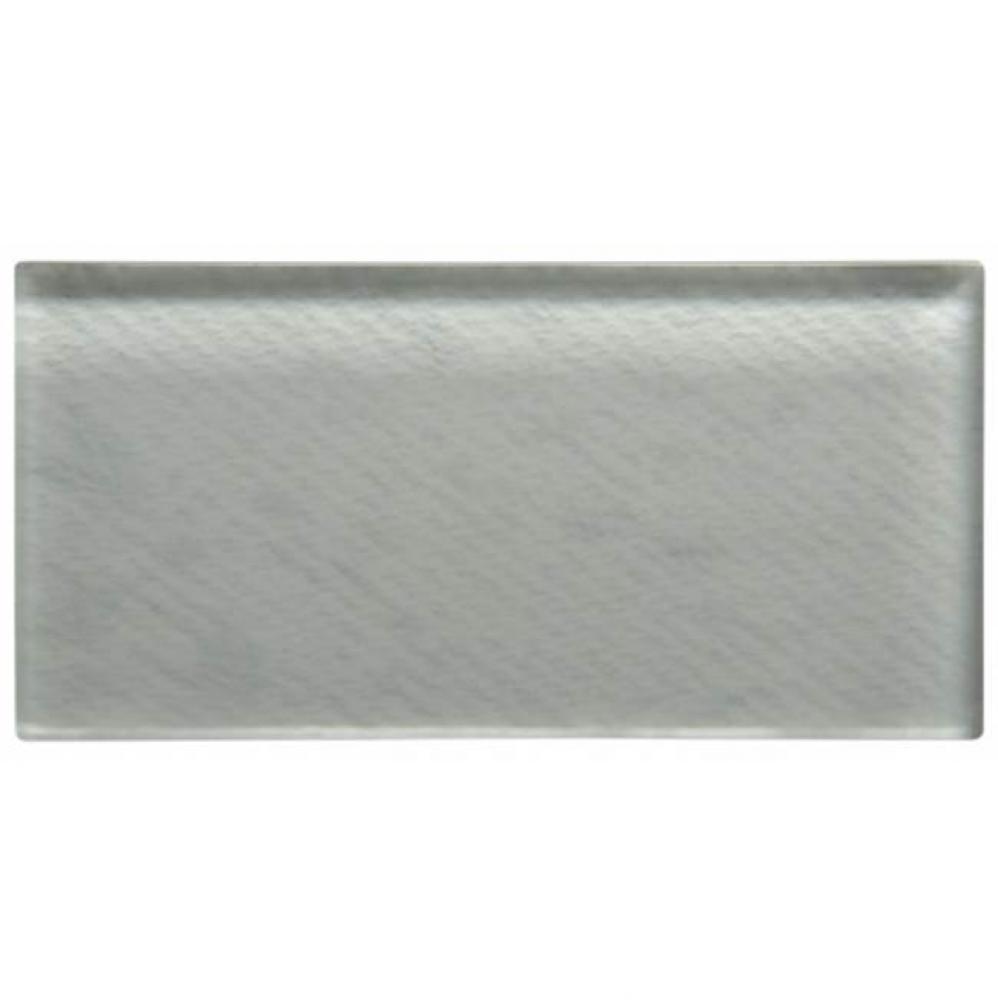 Optix Watercolors Field Tile 2 x 4 in Raindrop Glossy