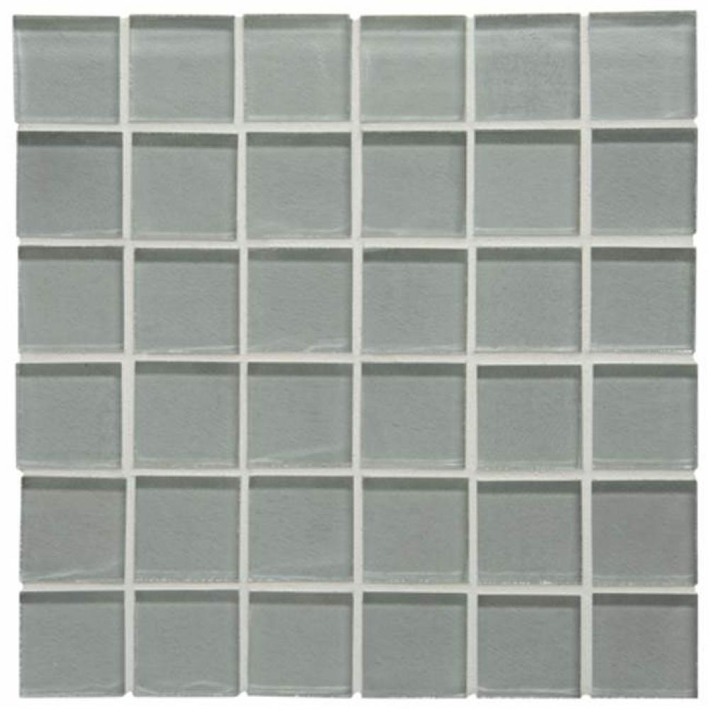 Optix Glacier Bay 2'' Stacked Mosaic in Willapa Bay Matte