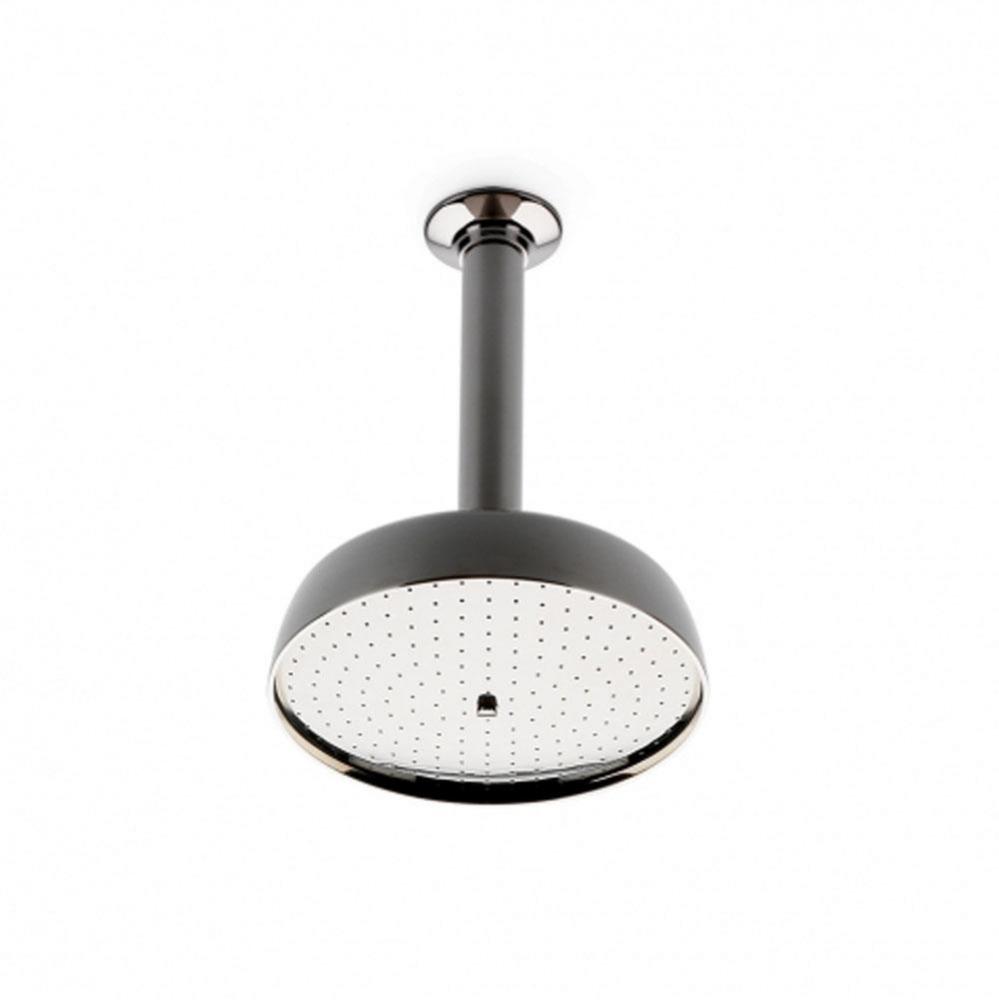 .25 Ceiling Mounted 8 Shower Rose, Arm and Flange in Chrome, 2.5gpm