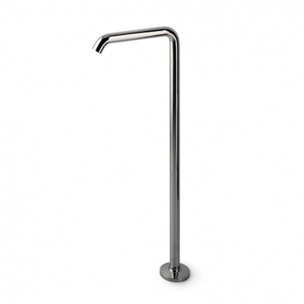 .25 Floor Mounted Tub Spout in Nickel