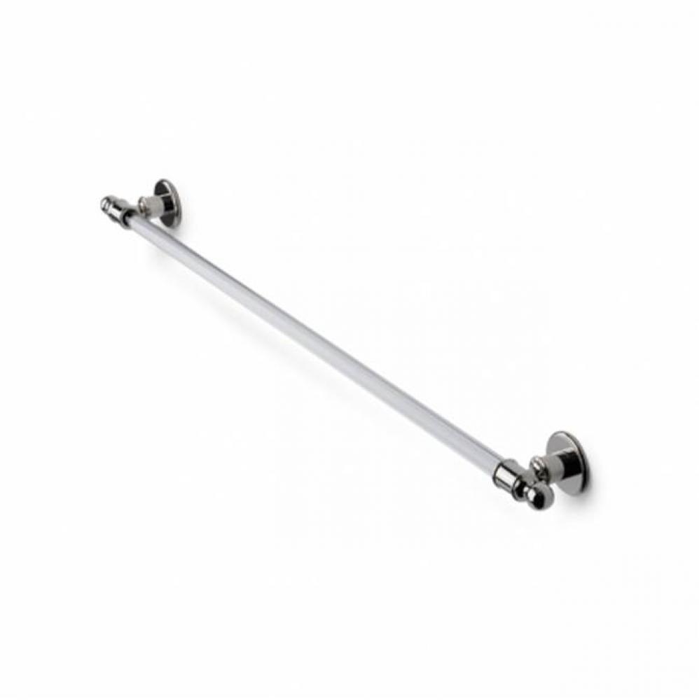 Olympia 24'' Single Crystal Towel Bar in