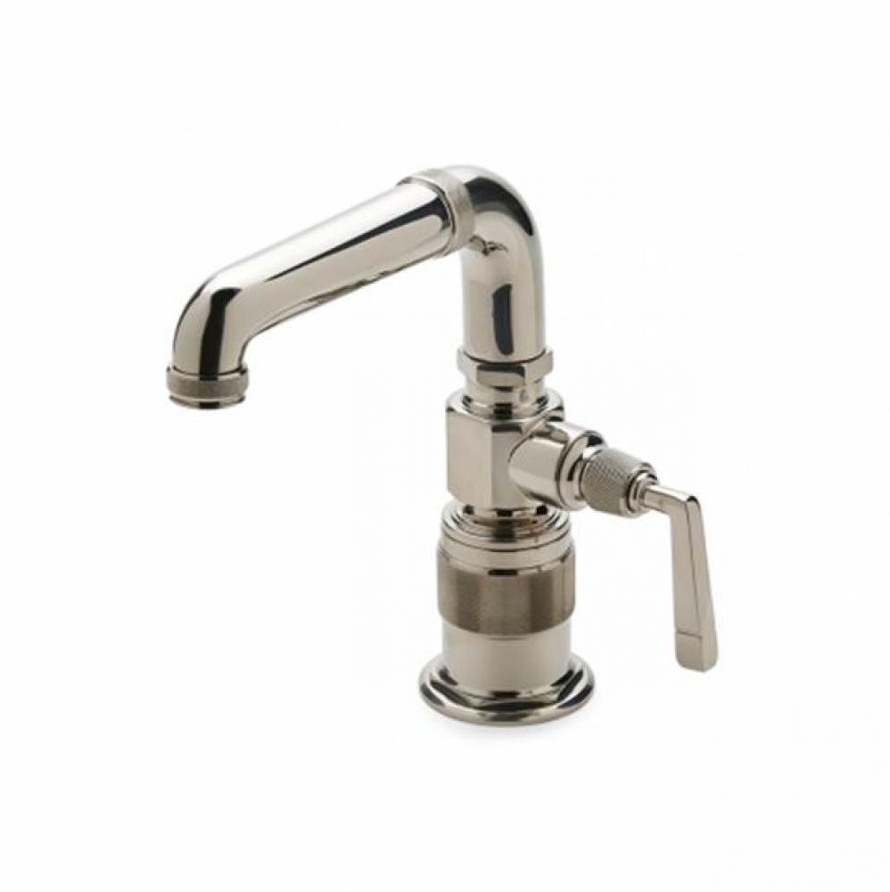 R.W. Atlas One Hole High Profile Bar Faucet, Metal Lever Handle in Matte