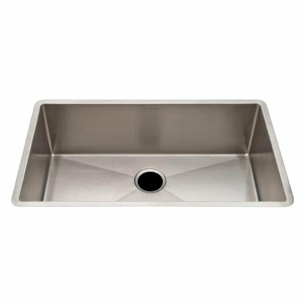Kerr 31 3/4 x 19 3/4 x 9 1/2 Stainless Steel Kitchen Sink with Rear Drain