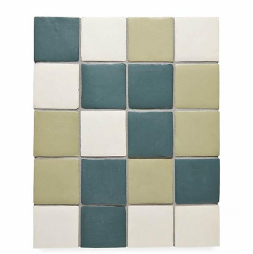 RedBank Field Tile 3 x 3 in Parchment Solid