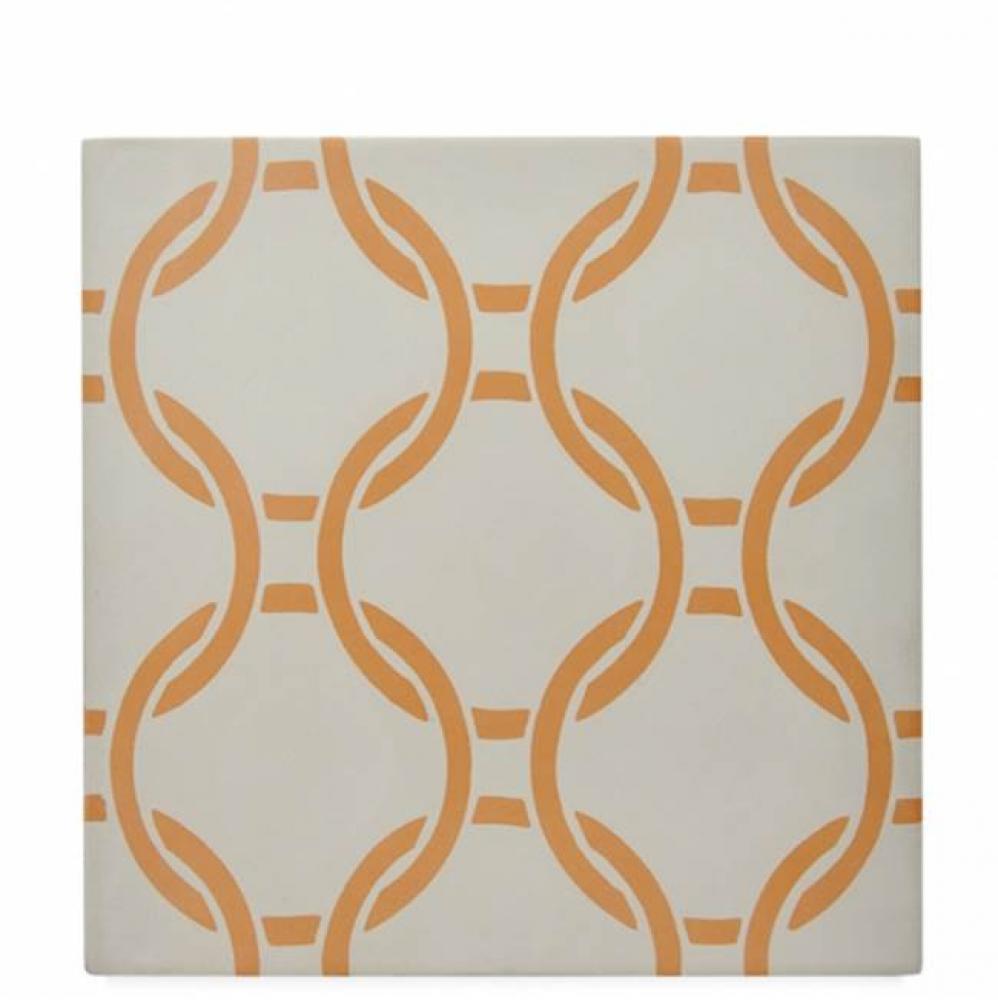Promenade Decorative Field Tile Mail 8'' x 8'' Matte