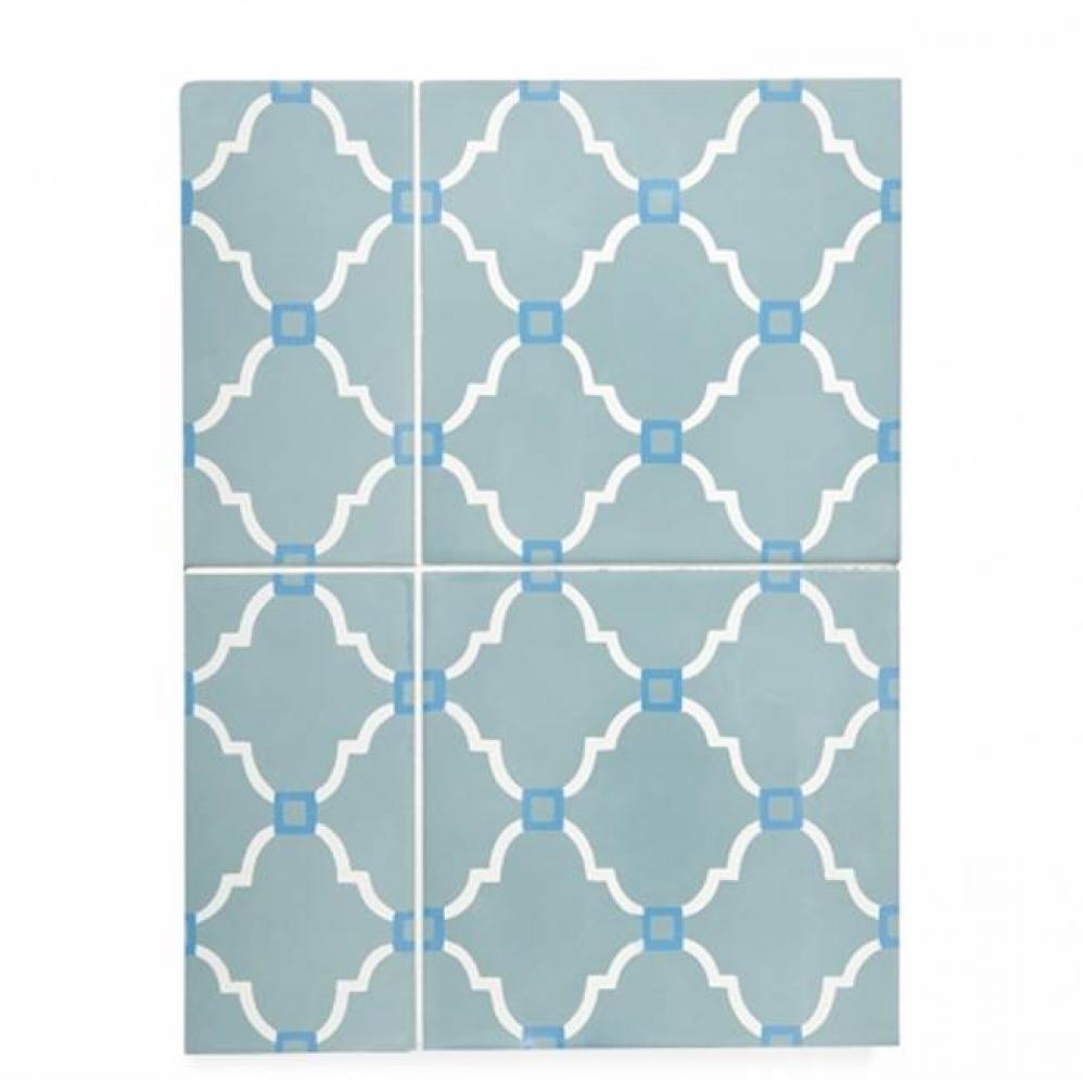 Promenade Decorative Field Tile Madeira 8'' x 8'' Matte