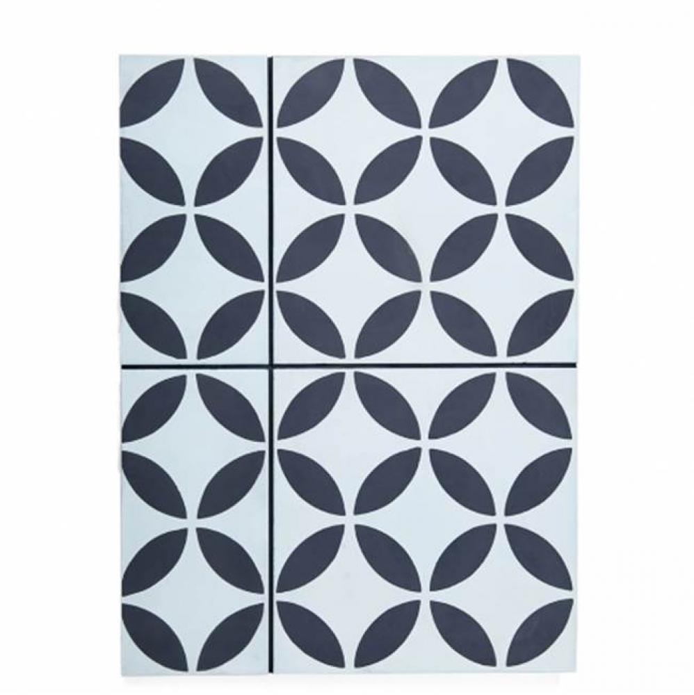 Promenade Decorative Field Tile Bobbin 8'' x 8'' Matte