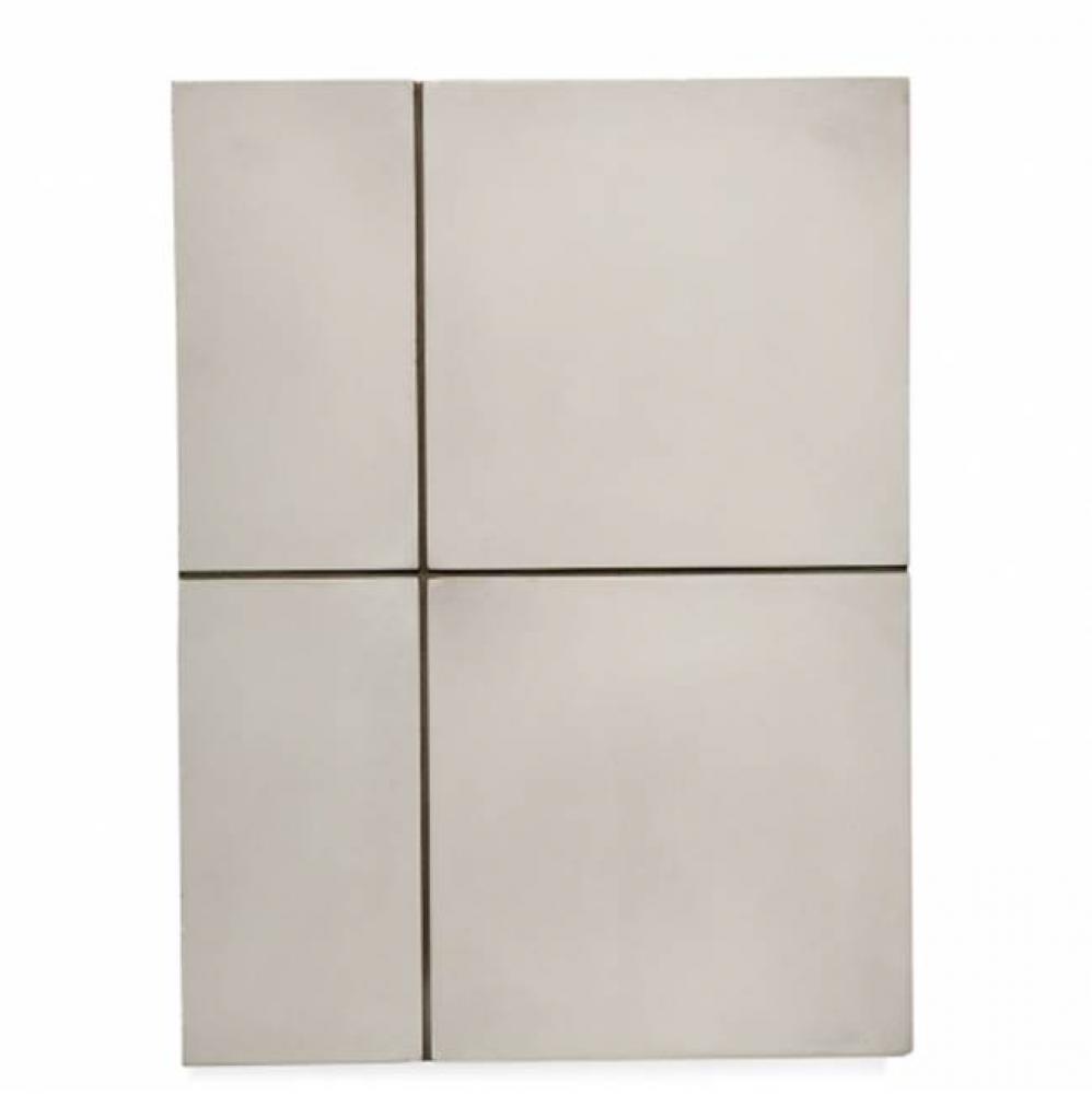 Promenade Field Tile 8 x 8 Bullnose Single in Heron Matte