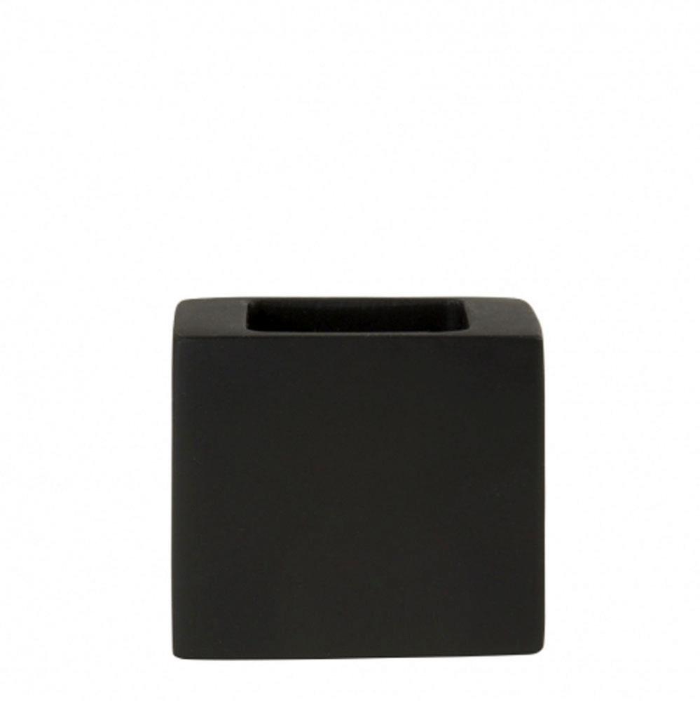 Resin Toothbrush Holder in Black