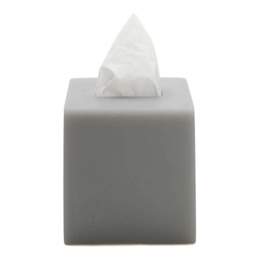 Resin Tissue Cover in Gray