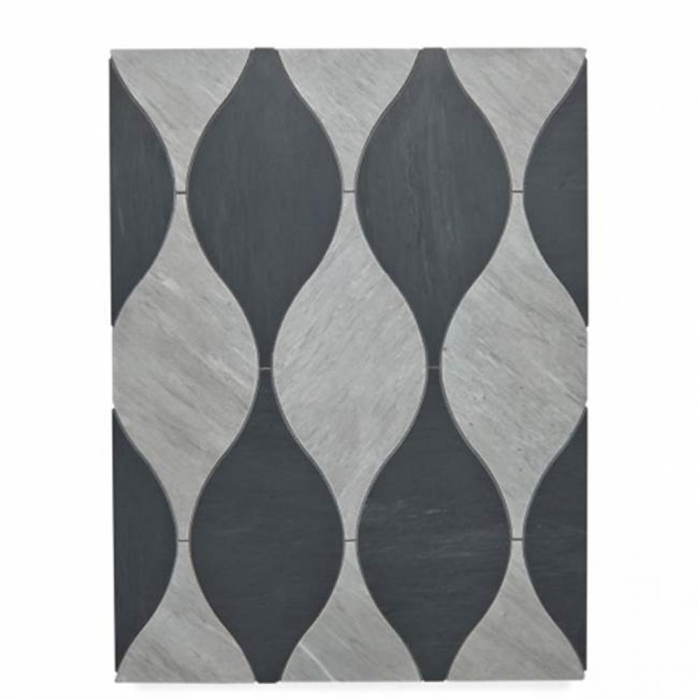 Aqualinea Hourglass Mosaic in Stone Group