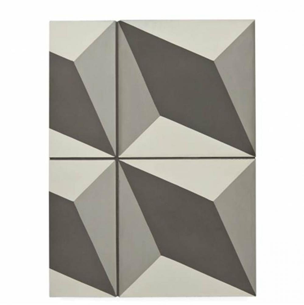 Promenade Decorative Field Tile Roosevelt 8'' x 8'' Matte