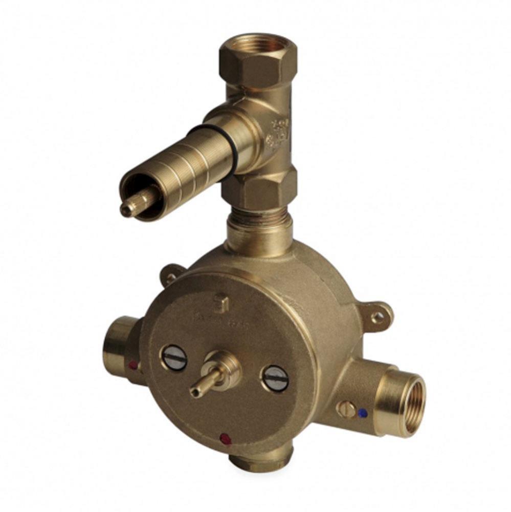 Boulevard Thermostatic Valve with Integrated Volume Control Valve