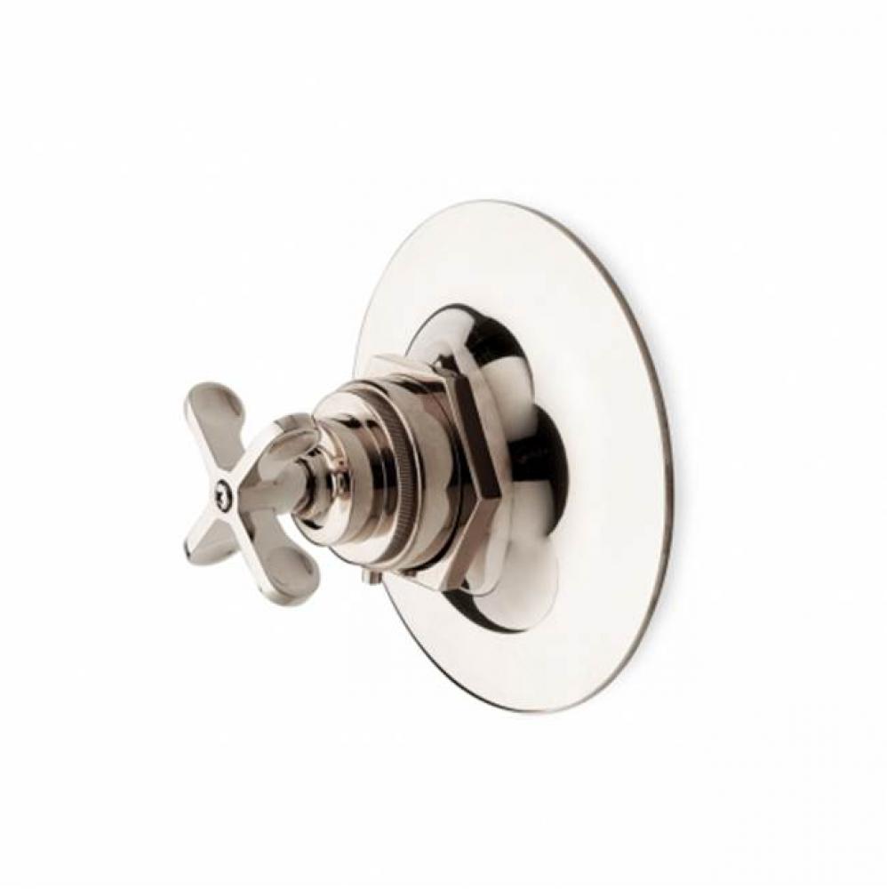 Henry Thermostatic Control Valve Trim with Metal Cross Handle in