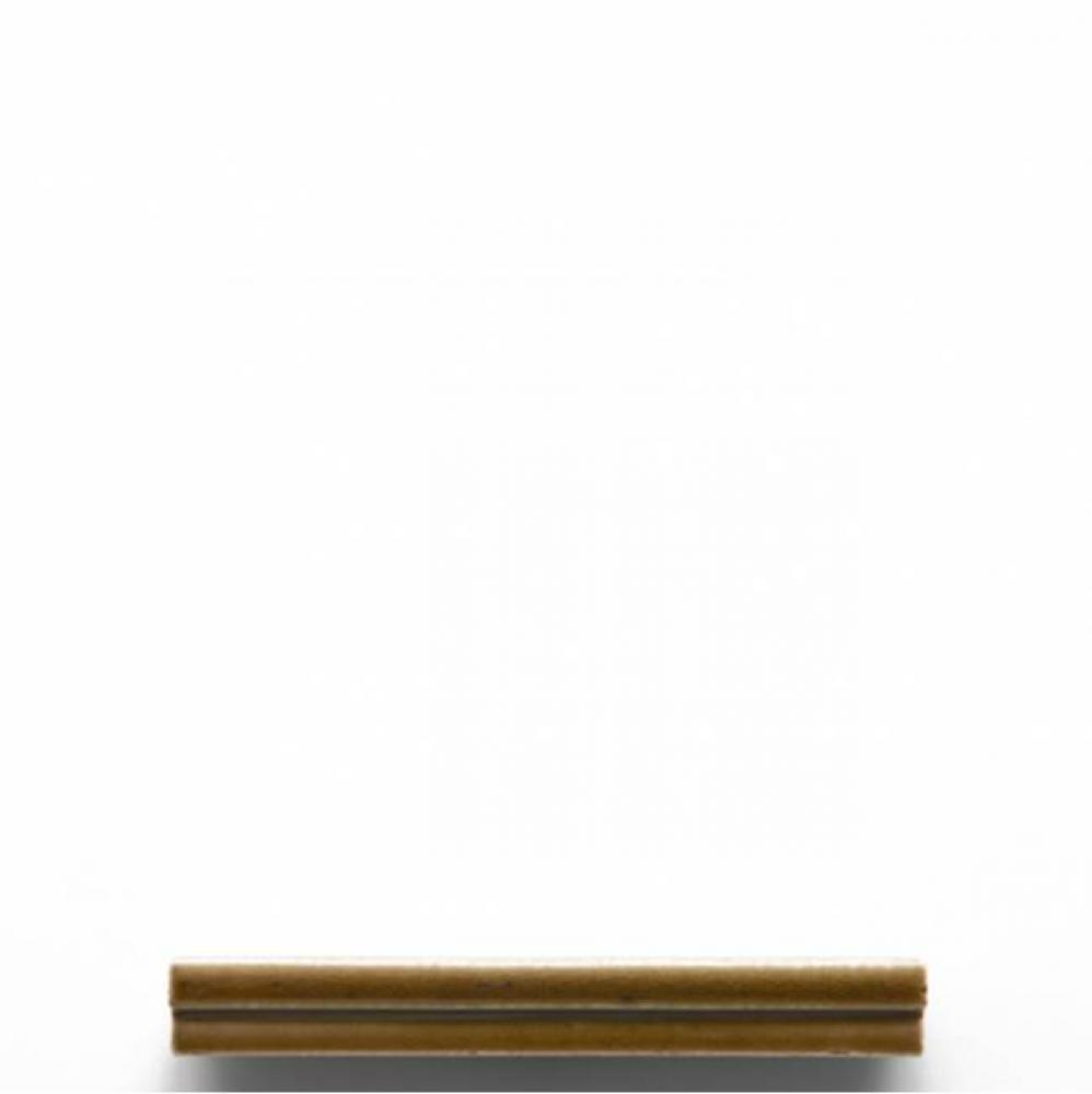 District Tile Quarter Square Cove 5/8'' x 6'' in Sparrow Glossy