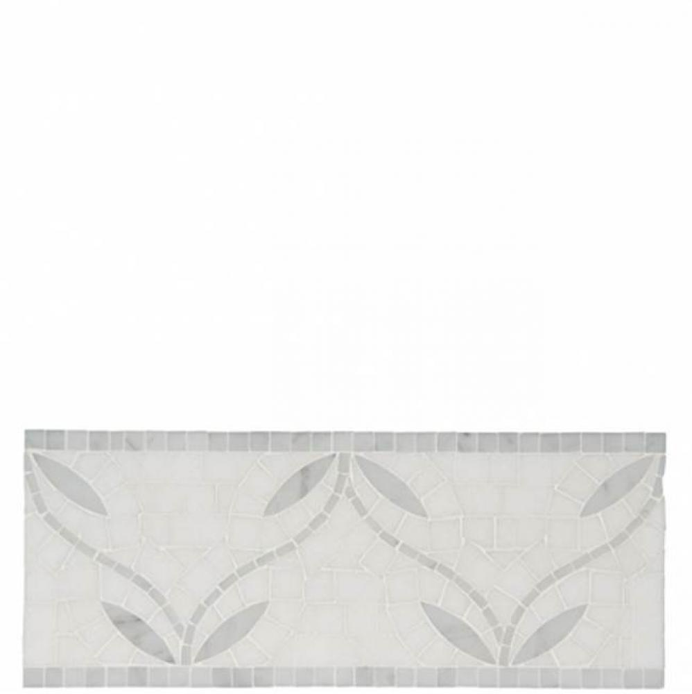 Signet Olivia Petite Border 4 3/4'' x 12'' in Stone Group 1, 2, 3, and