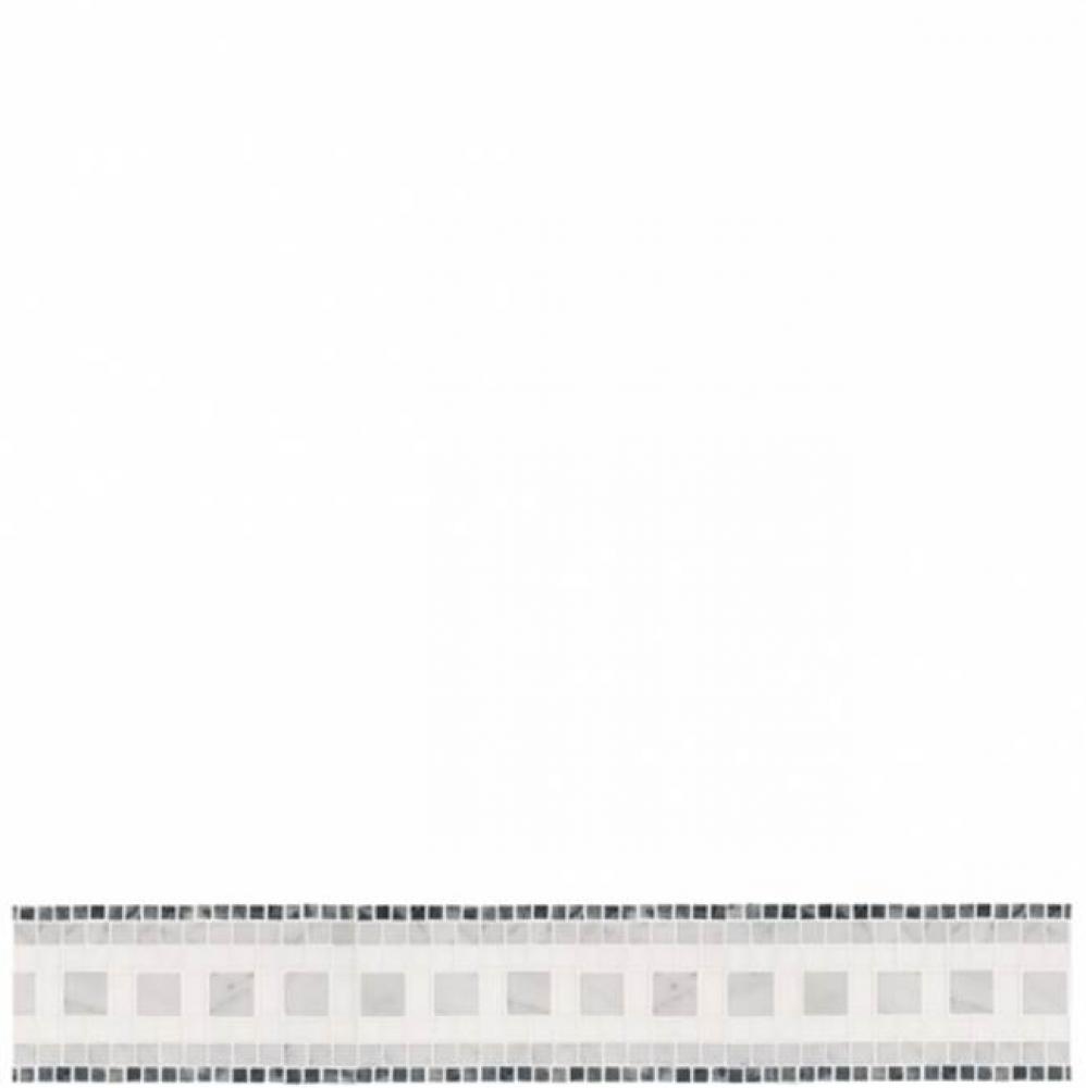 Signet Dentil Border 4 5/8'' x 13 1/4'' in Stone Group