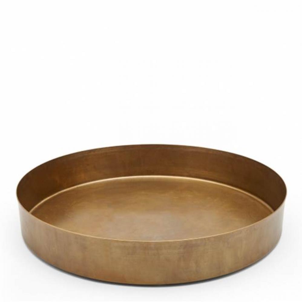 Hobbs Round Tray 15 1/2'' x 2 1/2'' in