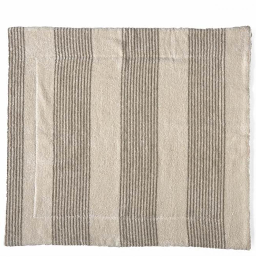 Tasha Bath Mat Cream with Linen