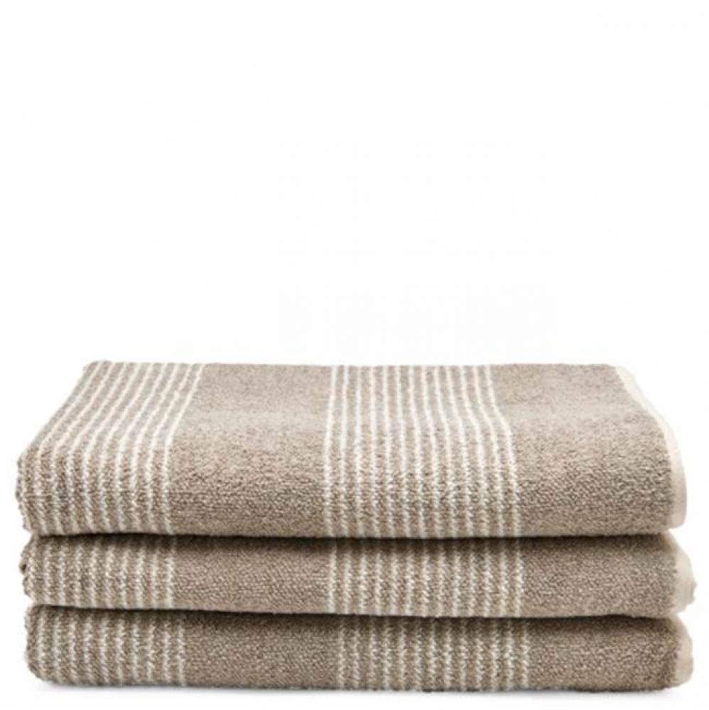 Tasha Bath Towel Linen with Cream