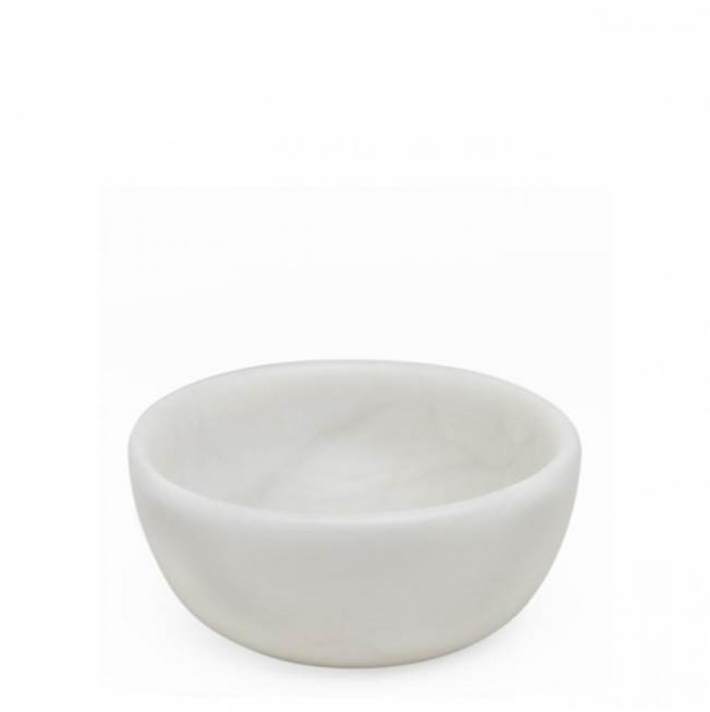 Cava Round Bowl in Alabaster
