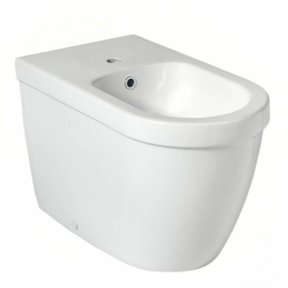 Axel One Hole Horizontal Bidet in Modern