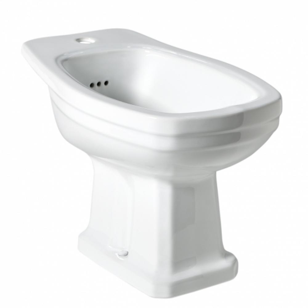 Universal One Hole Horizontal Bidet in Bright