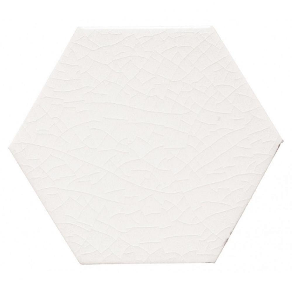 Architectonics Handmade Field Tile 3 Hexagon in Dove Glossy Solid
