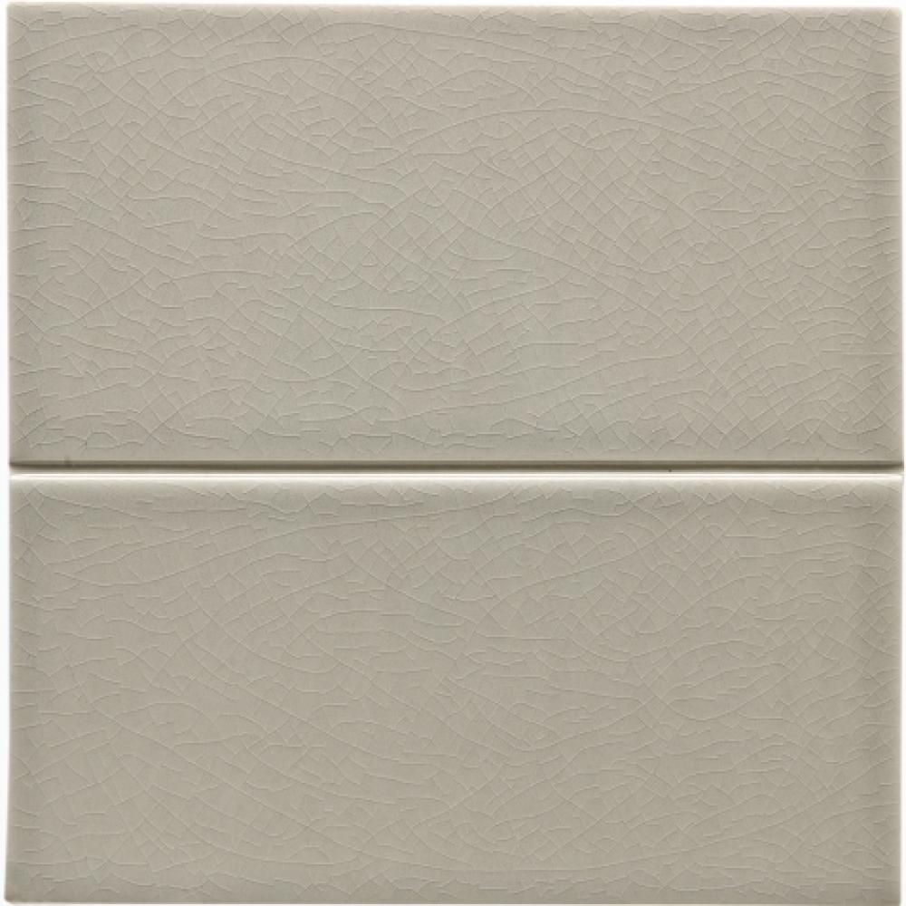 Architectonics Handmade Odyssey Decorative Field Tile Groove Embossed 6'' x