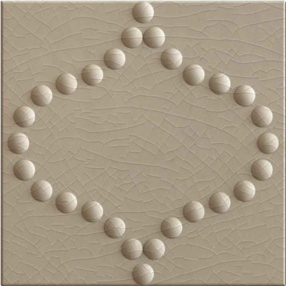 Architectonics Handmade Boss Decorative Field Tile Tangier Grande 6'' x 6''