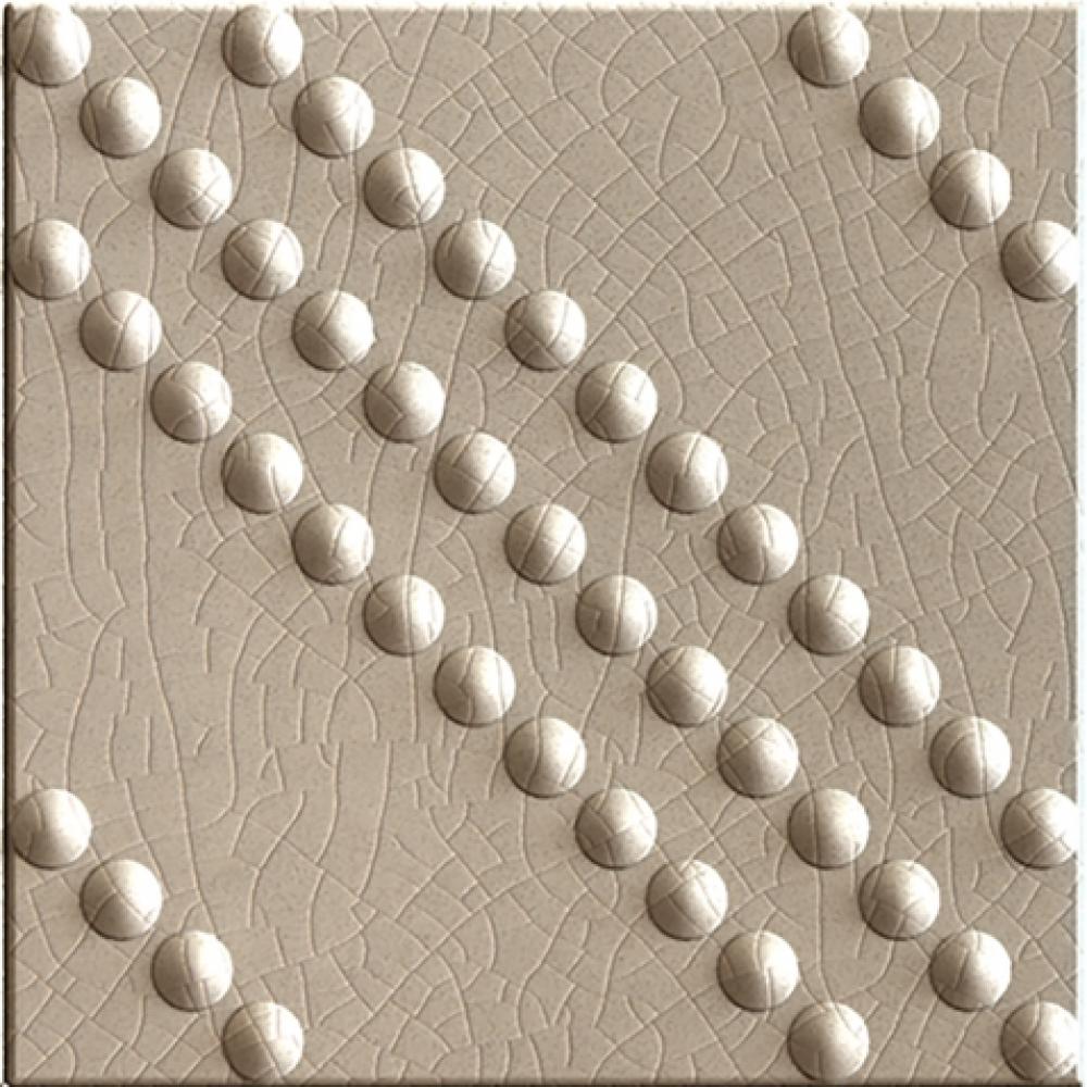 Architectonics Handmade Boss Decorative Field Tile Traverse Grande 6'' x 6''