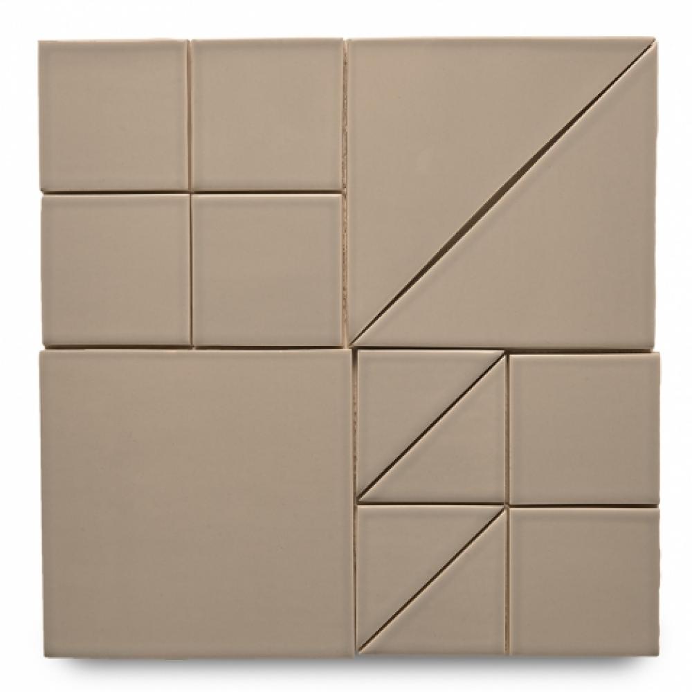 Architectonics Handmade Decorative Field Tile Unlimited 3'' Diagonal