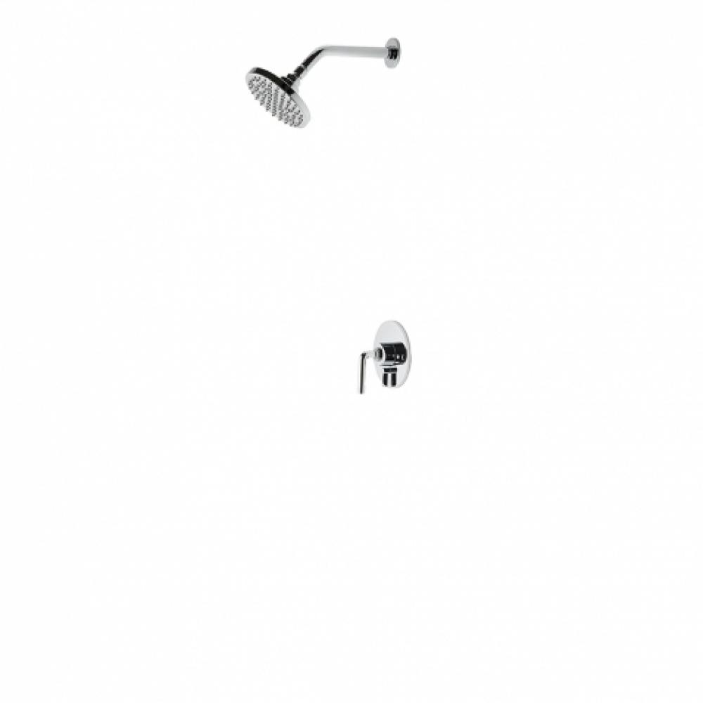 Flyte Pressure Balance Shower Package with 6'' Rain Shower Head in