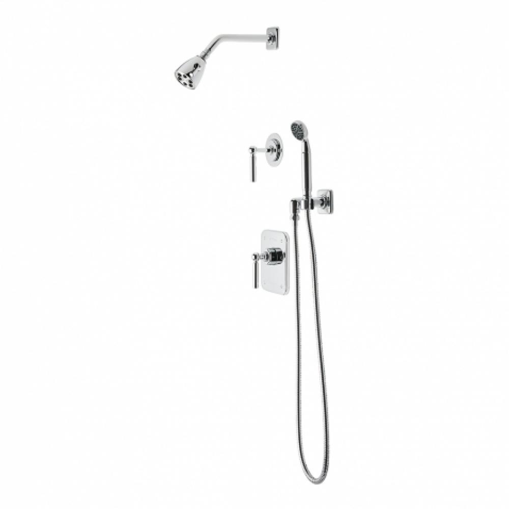 Ludlow Pressure Balance Shower Package with 2 3/4'' Shower Head, Handshower and