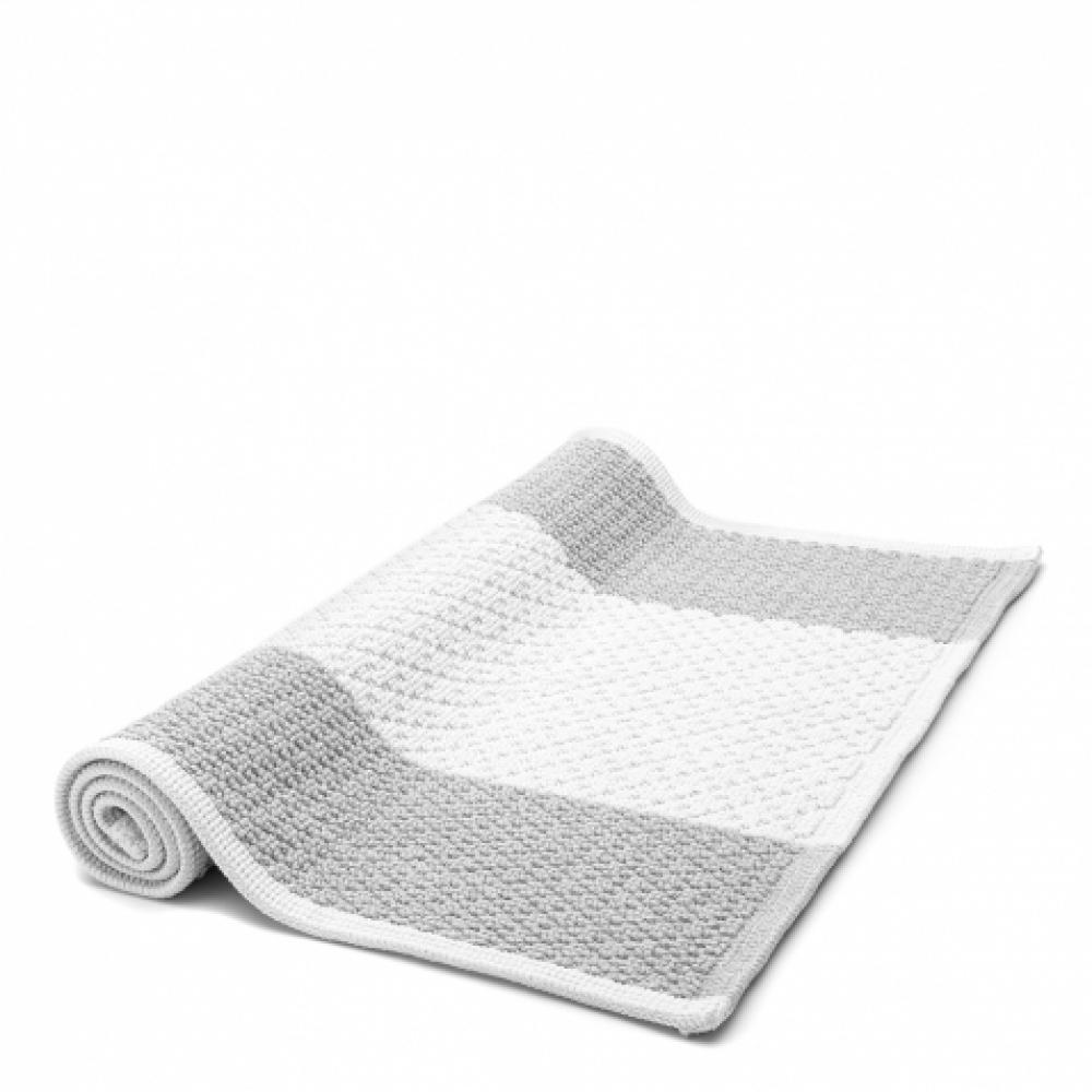 Aquidneck Colorblock Cotton Bath Rug 29 x 55 in