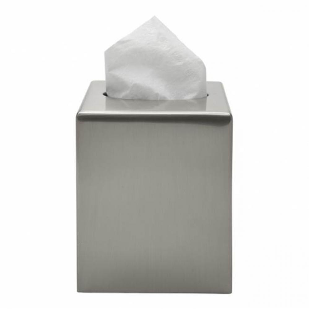 Luster Tissue Cover in Matte Nickel
