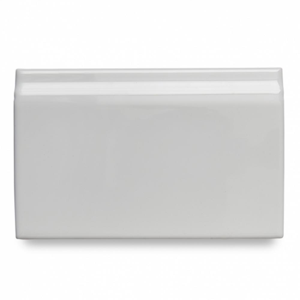 Campus Standard Base 3 3/4'' x 6'' in Cinder Glossy Solid