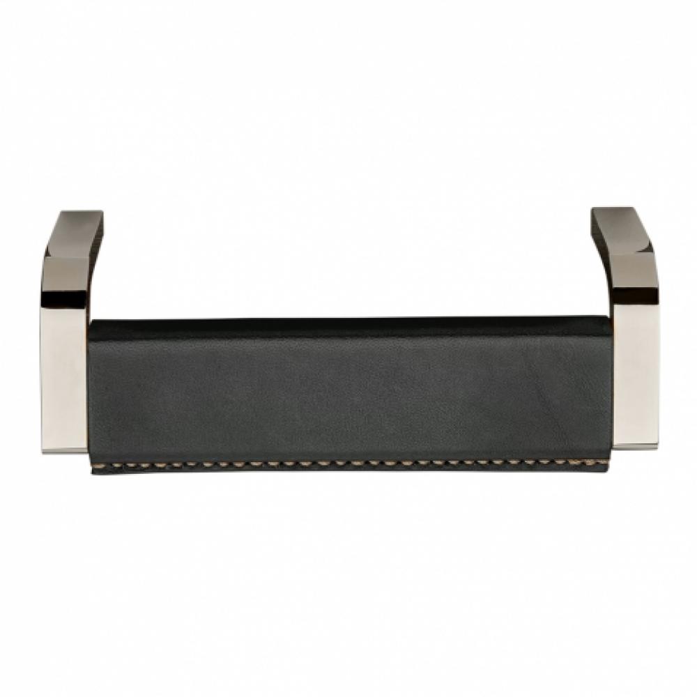 Echo Park 4 1/8'' Charcoal Leather Pull in