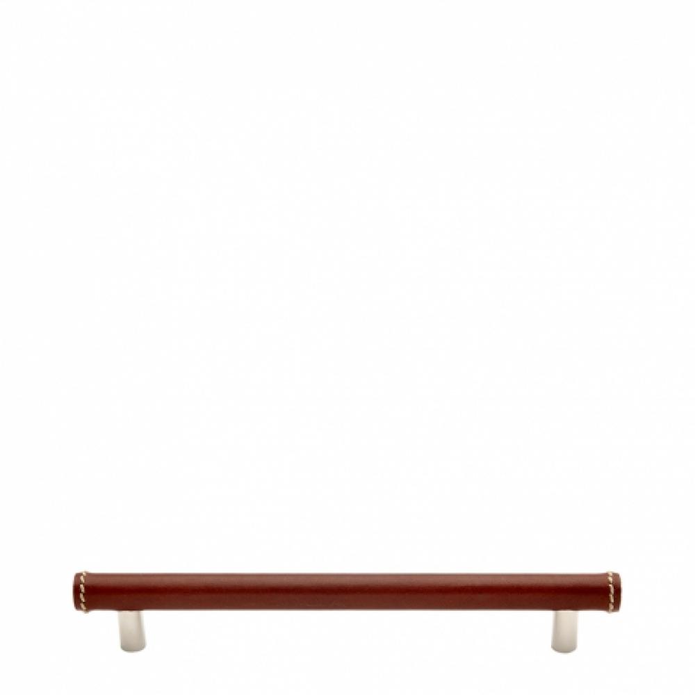 Napa 8'' Charcoal Leather Pull in