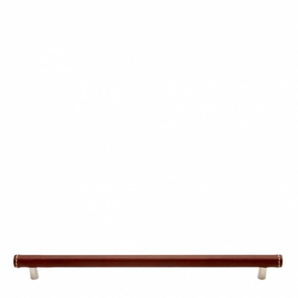 Napa 12'' Charcoal Leather Pull in