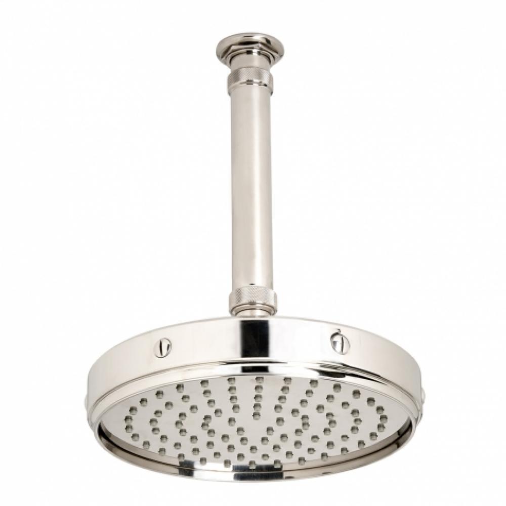 R.W. Atlas Ceiling Mounted Shower Head, Arm and Flange in