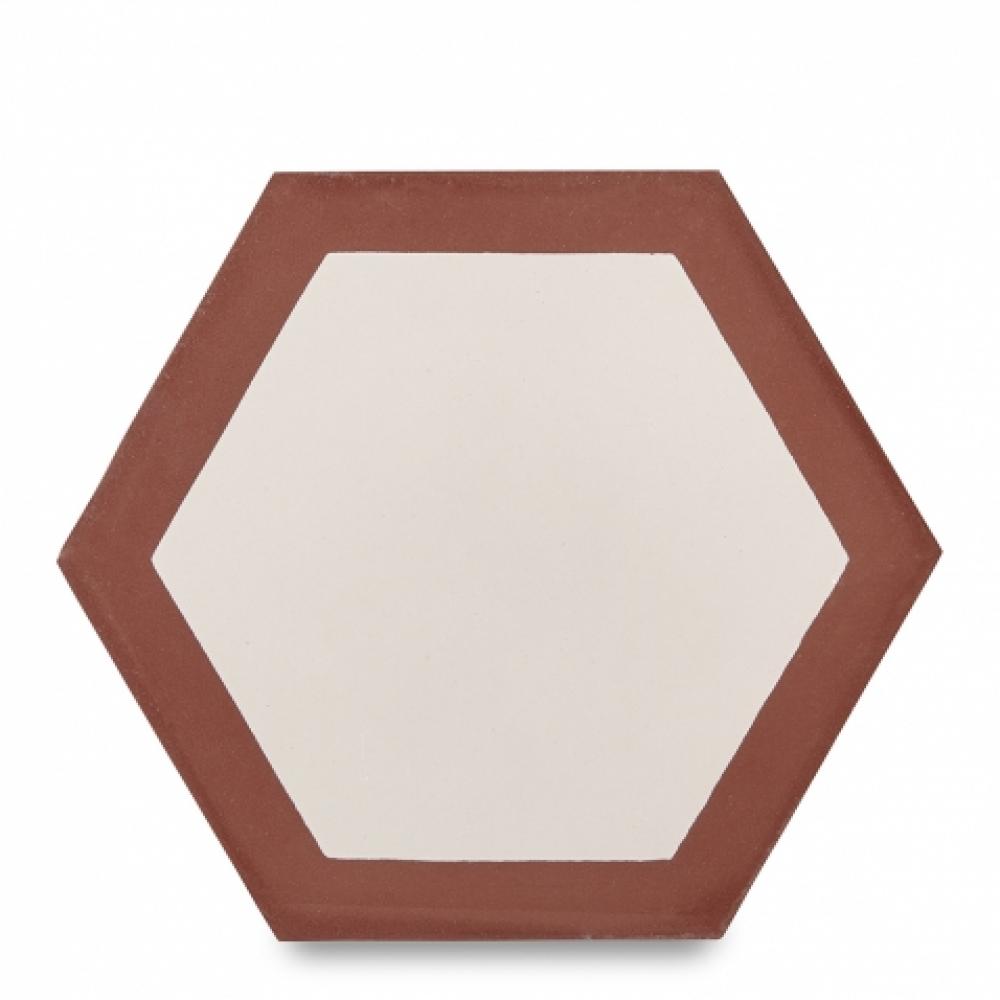 Promenade Decorative Field Tile Honeycomb 6'' x 6'' Matte