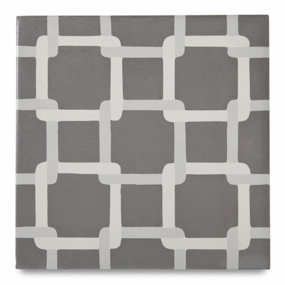 Promenade Decorative Field Tile Rapport 8'' x 8'' Matte