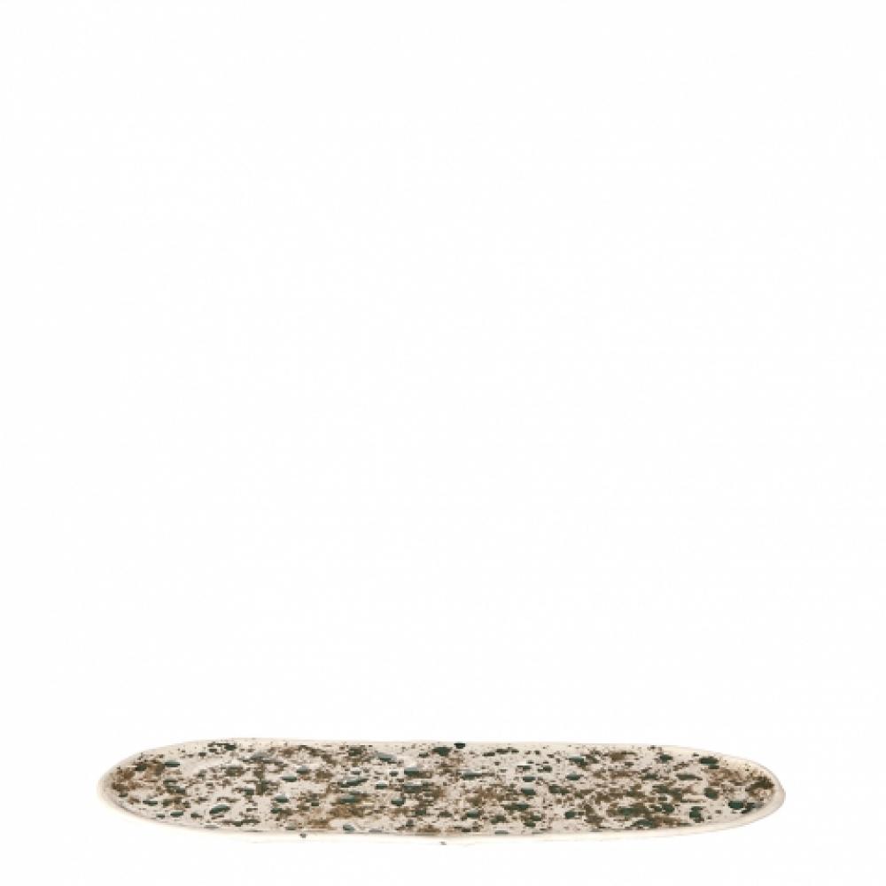 Battuto Oval Tray in Multi