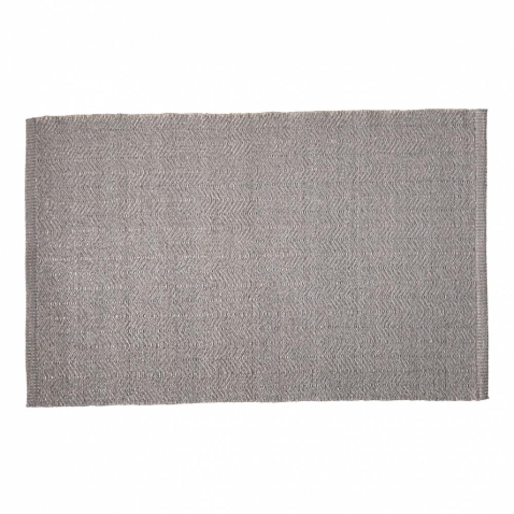 Dobby Herringbone Rug 3'' x 5'' in Gray /