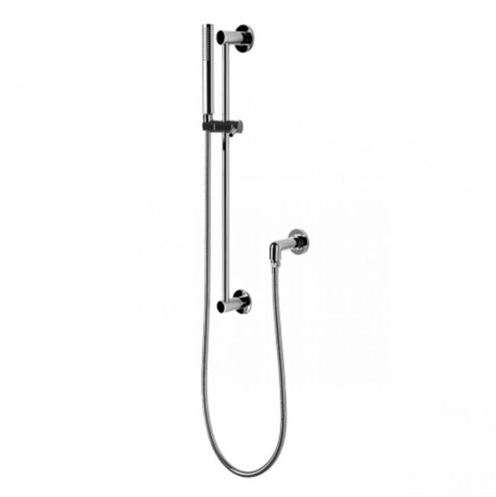 Flyte Handshower On Bar with Metal Handle in