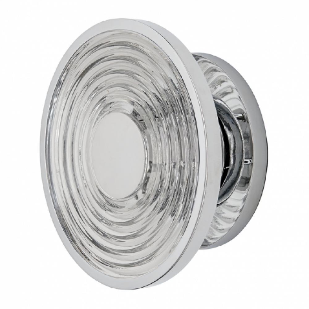 Decibel Wall Mounted LED Sconce in Unlacquered