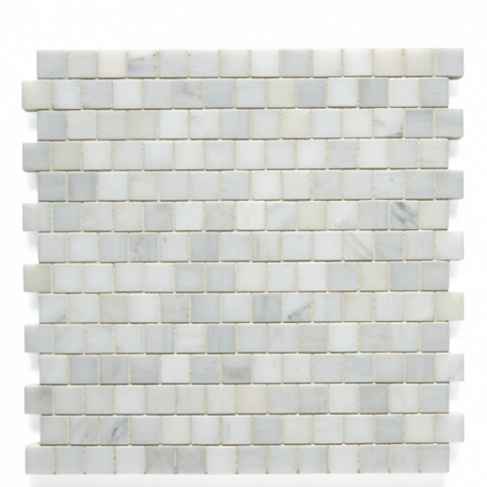 Studio Stone 2cm Staggered Mosaic in Argent Polished