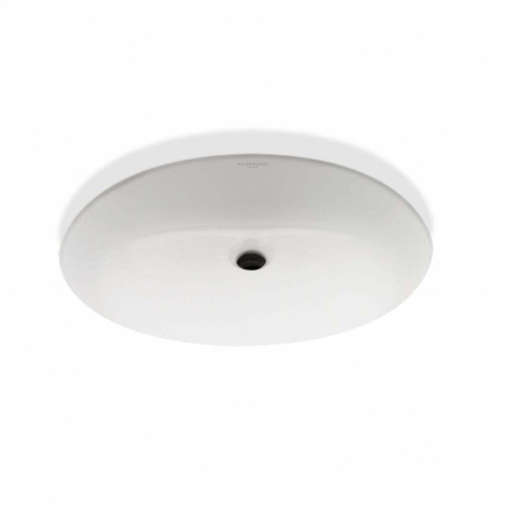 Clara Undermount Oval Vitreous China Single Glazed Lavatory Sink 18 1/4'' x 13