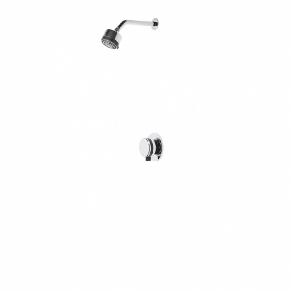 Decibel Pressure Balance Shower Package with 3 1/4'' Rain Shower Head in